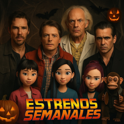 episode Estrenos Semanales -TOGETHER, ESA COSA CON ALAS, LOS TIGRES, REGRESO AL FUTURO, THE MASTERMIND, MALDITA SUERTE Y MÁS artwork