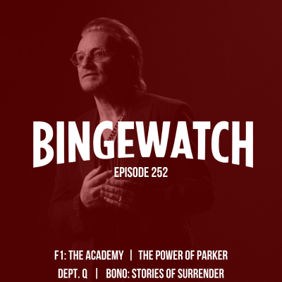 episode Scunthorpe, Race Cars, and Bono artwork