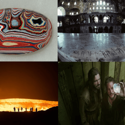 episode Fordita, un grafiti vikingo, Espato de Islandia y el pozo de Darvaza o "La puerta del infierno" artwork