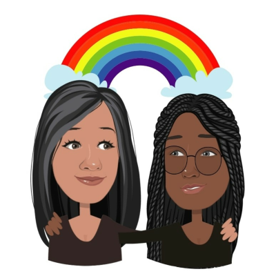 episode Pride Month with Sarah and Christina artwork