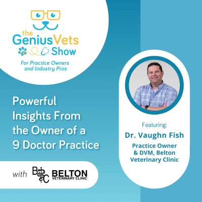 episode The GeniusVets Show - Dr. Vaughn Fish - Powerful insights from the owner of a 9 doctor practice artwork