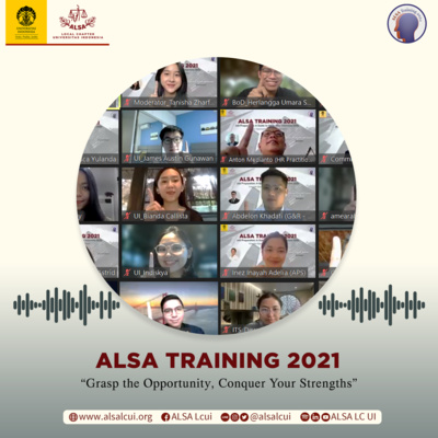 episode ALSA Training 2021 “Grasp the Opportunity, Conquer Your Strengths” artwork