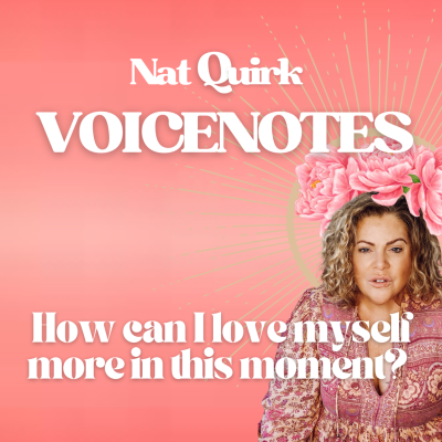 episode VOICENOTES - How can I love myself more in this moment? artwork