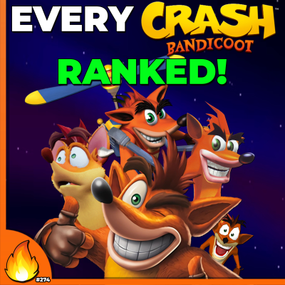 episode Every Crash Bandicoot Game Ranked! artwork