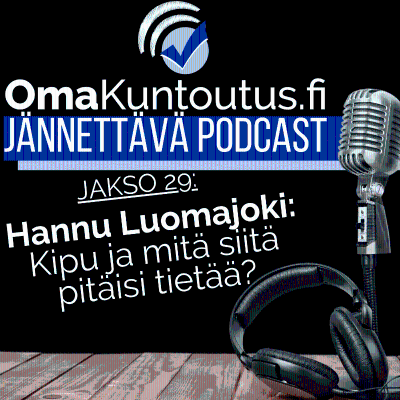 episode Kipu, vieraana Hannu Luomajoki artwork