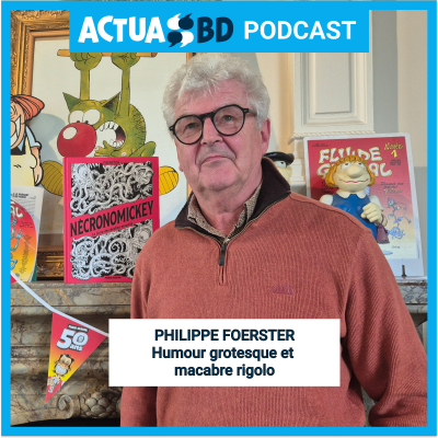 episode INTERVIEW - Philippe Foerster : Humour grotesque et macabre rigolo artwork