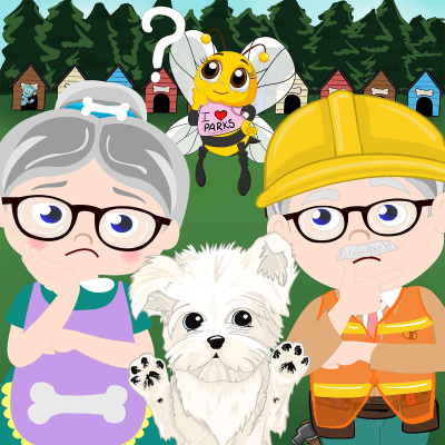episode The Pupple Park - Mrs. Honeybee's Neighborhood artwork