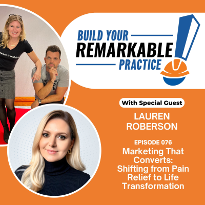 episode 076 - Marketing That Converts: Shifting from Pain Relief to Life Transformation artwork