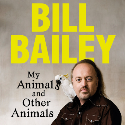 episode My Animals and Other Animals, written and read by Bill Bailey - Benedict Cumberbatch eats meal worms artwork