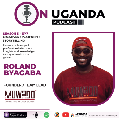 episode Africans are owning their narrative on Muwado - Roland Byagaba artwork