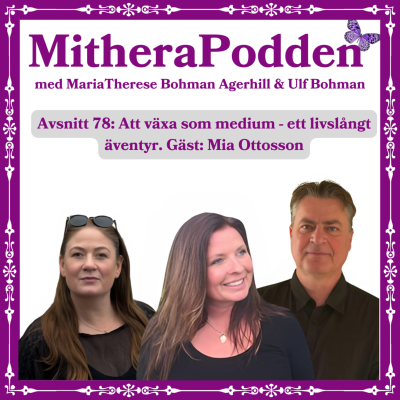 episode Att växa som medium - ett livslångt äventyr. Gäst: Mia Ottosson artwork