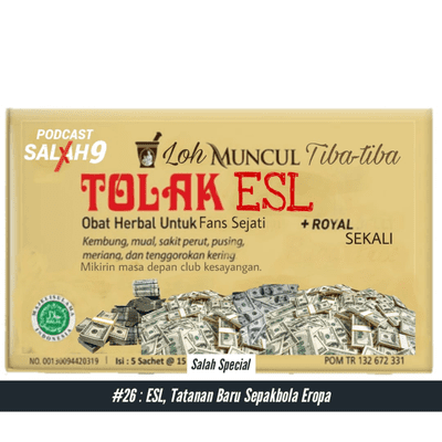 episode #26 ESL: Tatanan Baru Sepakbola Eropa artwork