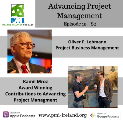 episode Oliver F. Lehmann & Kamil Mroz - Advancing Project Management - EP19 S2 artwork