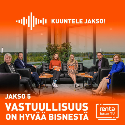 episode RFTV Podcast - Jakso 5 - Vastuullisuus on hyvää bisenstä artwork