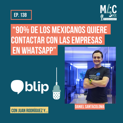 episode Qué es el eCommerce conversacional y cómo puede ayudar a tu negocio a vender más (Blip) [138] artwork