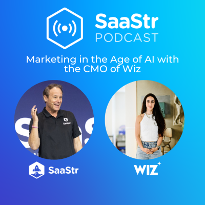 episode SaaStr 811: Marketing in the Age of AI with Wiz's CMO Raaz Herzberg artwork