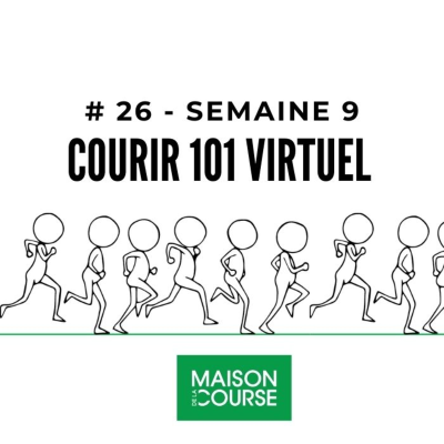 episode Courir 101 Virtuel - Cours no 26. Semaine 9 sur 10 artwork