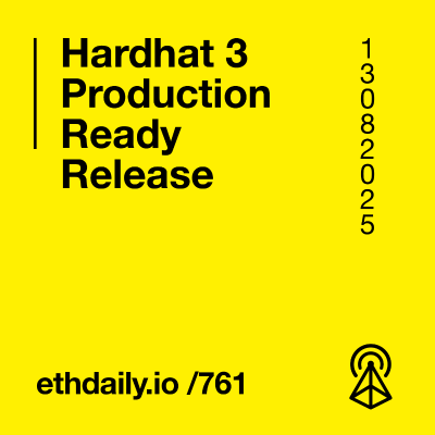 episode Hardhat 3 Production Ready Release artwork