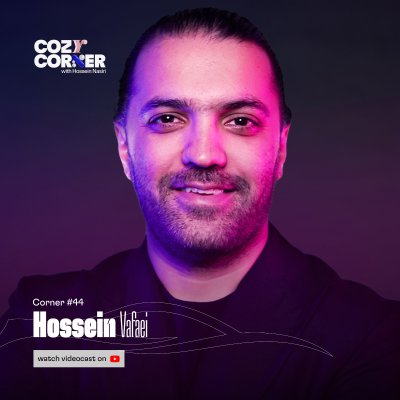 episode Corner 44: Hossein Vafaei artwork