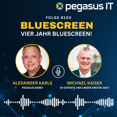 episode 100: Vier Jahre Bluescreen! Das Special mit Michael Kaiser und Glückwünschen ehemaliger Gäste und Freunde! artwork