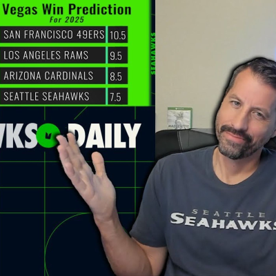 episode Crazy Vegas Oddsmakers Put Seahawks at 7.5 Wins in 2025 artwork