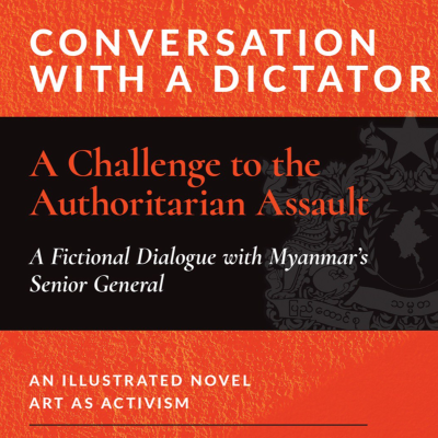 episode Alan Clements on his new book 'Conversation with a Dictator' artwork
