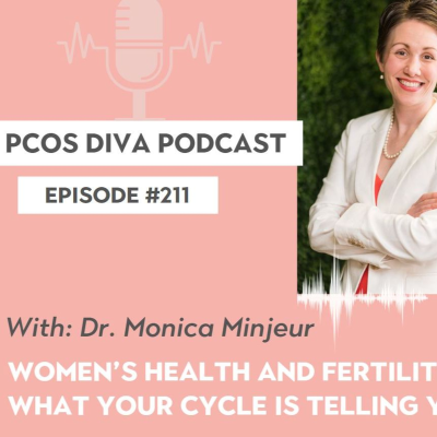 episode 211 - Women’s health and fertility-what your cycle is telling you [Podcast with Dr. Monica Minjeur] artwork