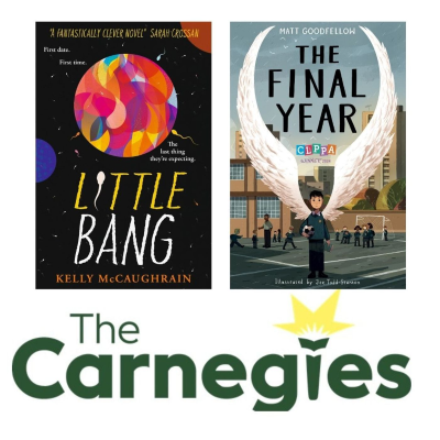 episode 428: Kelly McCaughrain & Matt Goodfellow - Carnegie Medal for Writing artwork