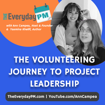 episode The Volunteering Journey to Project Leadership with Yasmina Khelifi artwork
