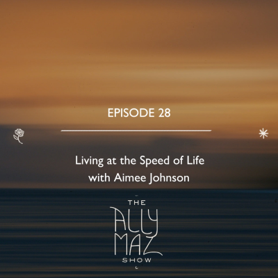 episode Living at the Speed of Life with Aimee Johnson artwork