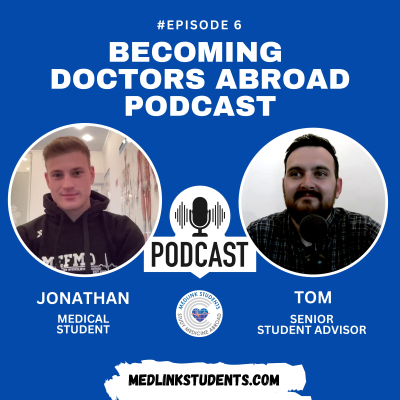 episode Studying Medicine in Mostar, Bosnia - Becoming Doctors Abroad Podcast Episode 6 artwork