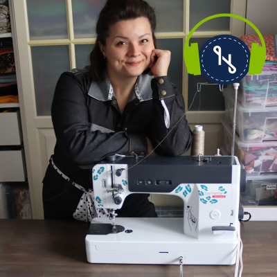 episode #124 Jackie und die Bernette b08 Straight Stitch artwork