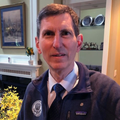 episode Lt. Gen.Christopher Burne, USAF (Ret.) on Memorial Mass artwork