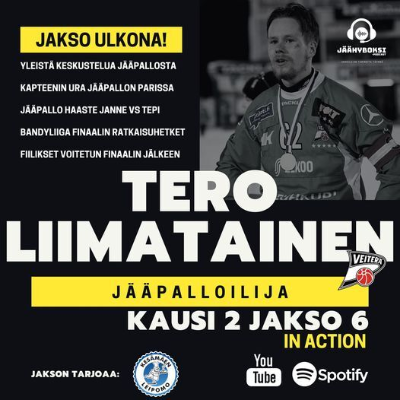 episode Jäähyboksi S2E6: Veiterän Mestaruus kapteeni Tero Liimatainen artwork