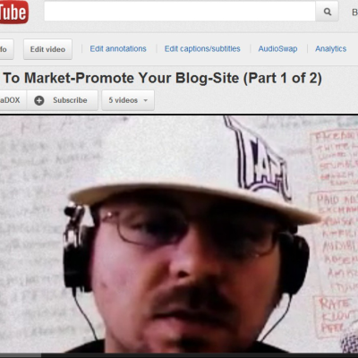 episode Episode 3: How To Market And Promote Your Blog Or Web-site (Part 1 of 2) artwork