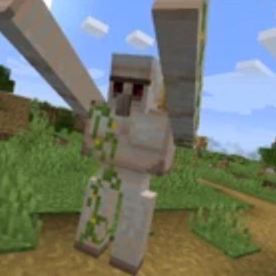 episode Minecraft. Eisengolem artwork