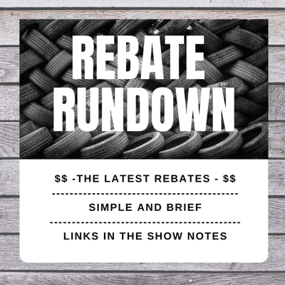 episode Rebate Rundown January 9th 2021 artwork
