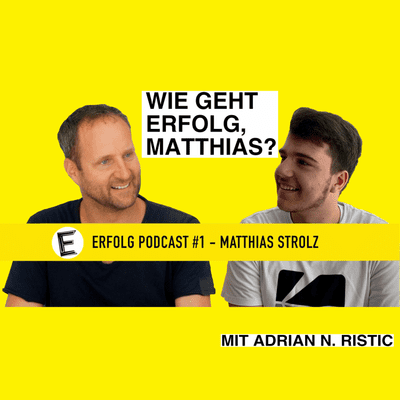 episode Erfolg Podcast #1 - Matthias Strolz artwork