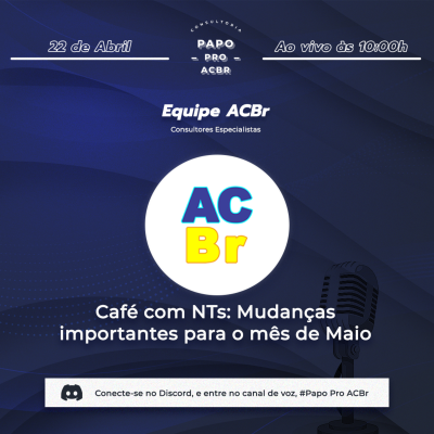 episode Café com NTs: Mudanças importantes para o mês de Maio artwork