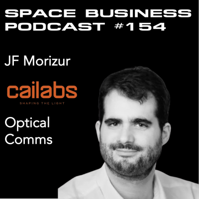 episode #154 | Optical Communications | JF Morizur, Cailabs artwork