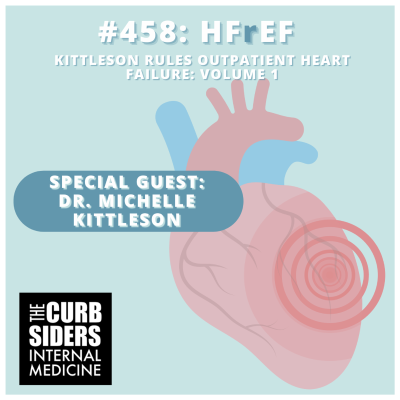 episode REBOOT #458 Heart Failure with Reduced Ejection Fraction - Kittleson Rules Outpatient Heart Failure Volume 1 artwork