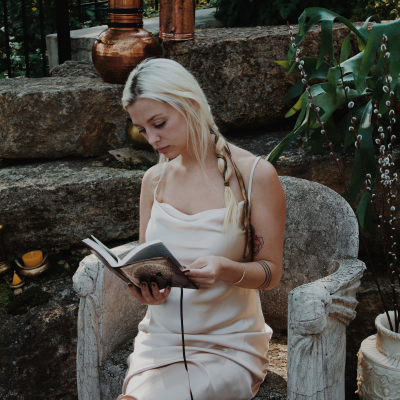 episode Astrology, Karma, and Your Unique Blueprint with Astrologer, Rachel Borg artwork
