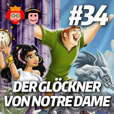 episode DER GLÖCKNER VON NOTRE DAME | Zwei PRINZESSINNEN reden über Disney | #34 artwork