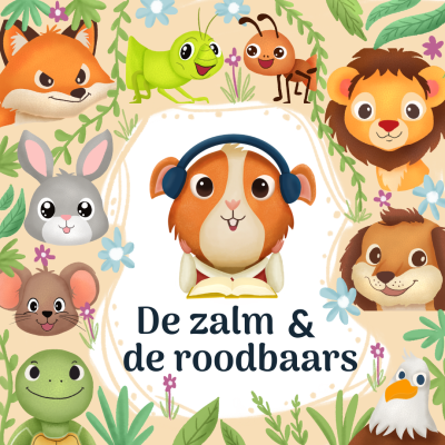 episode De zalm en de roodbaars | Charlie's Beesten Babbels | Charlie de Cavia artwork