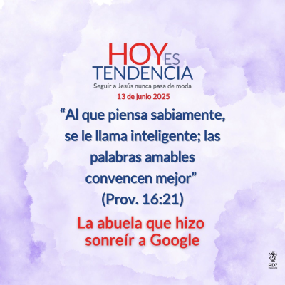 episode La abuela que hizo sonreír a Google ~ Devocional de Jóvenes ~ 13 de junio 2025 artwork