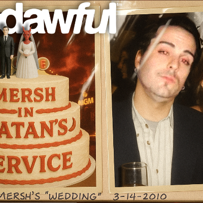 episode Mersh In Satan's Service - PODAWFUL PODCAST EO61 artwork