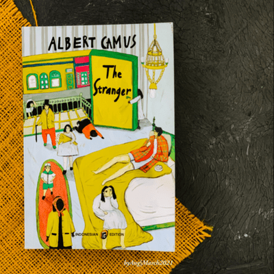 episode The Stranger oleh Albert Camus bag 2 bab 5 artwork
