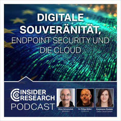 episode Digitale Souveränität, Endpoint Security und die Cloud, mit Dr. Philipp Müller von DriveLock und Constanze Stedele von Delos Cloud artwork