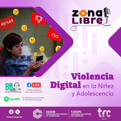 episode Zona Libre - Violencia Digital en la Niñez y Adolescencia artwork