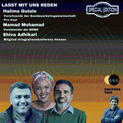episode #46 mit Halima Gutale, Mamad Mohamad, Shiva Adhikari artwork